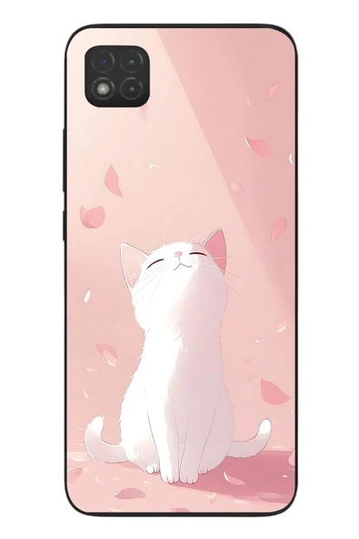 Le Balvo Redmi 9C Uyumlu Minnoş Kedi Baskılı Silikon Kılıf ürün görseli 1