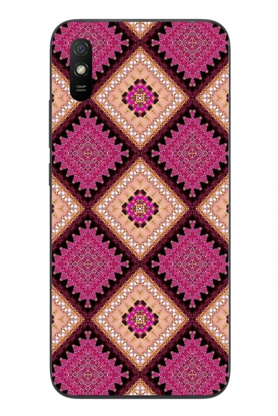 Le Balvo Redmi 9A Uyumlu Pembe Yavrusu Motifleri Baskılı Silikon Kılıf ürün görseli 1