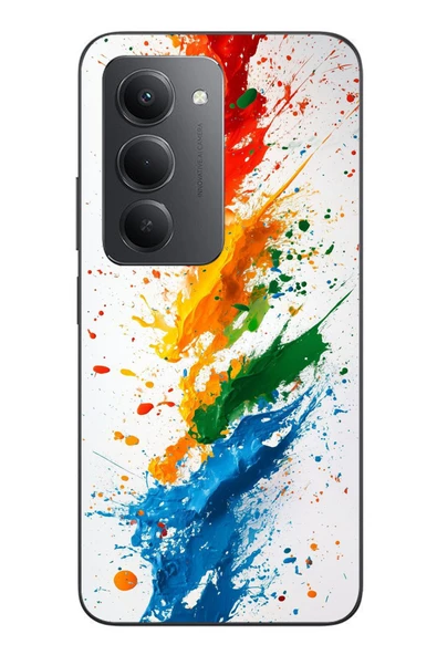 Le Balvo Redmi 15 Uyumlu Renk Skalası Baskılı Silikon Kılıf ürün görseli 1
