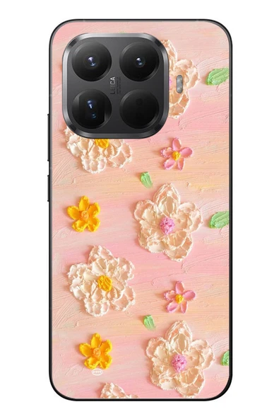 Le Balvo Xiaomi Mi 15T Pro Uyumlu Pastel Papatya Baskılı Silikon Kılıf ürün görseli 1