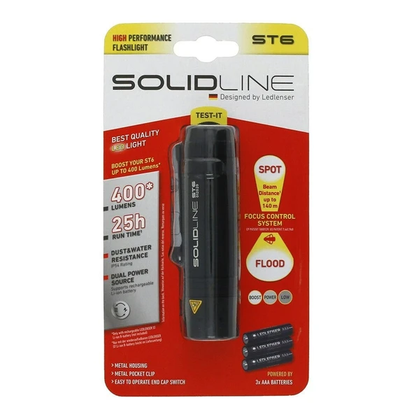 Solidline ST6 El Feneri - Resim 3