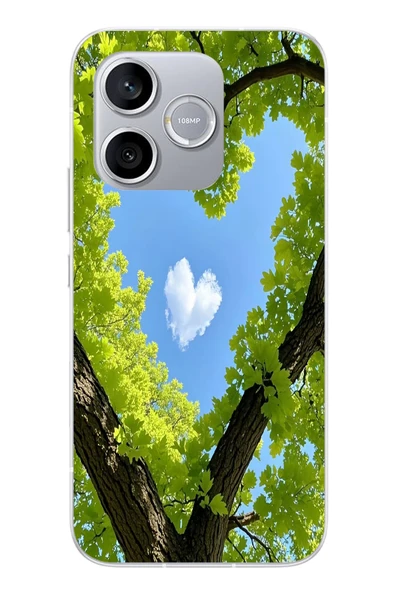 Le Balvo Honor 600 Lite Uyumlu Kalpli Ağaç Baskılı Silikon Kılıf ürün görseli 1