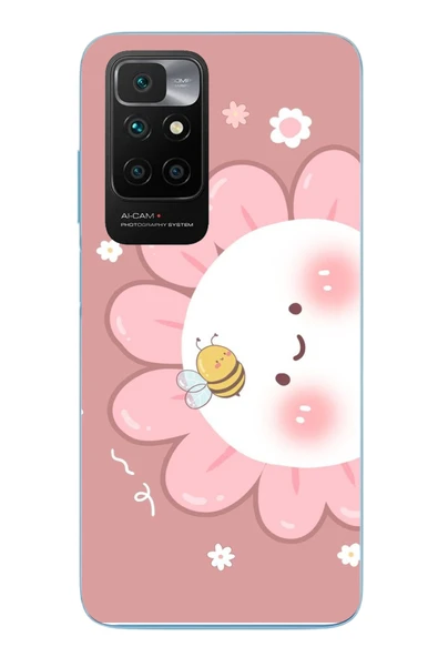 Le Balvo Redmi 10 2022 Uyumlu Papatyam Baskılı Silikon Kılıf ürün görseli 1