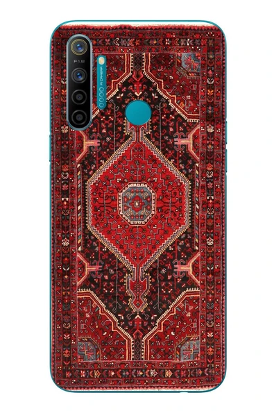 Le Balvo Realme 5i Uyumlu Anadolu Halısı Baskılı Silikon Kılıf ürün görseli 1