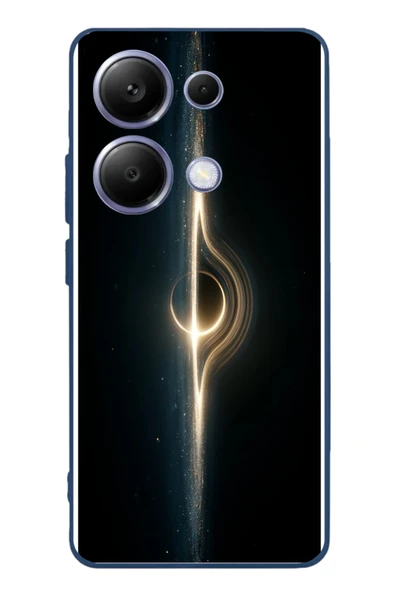 Le Balvo Poco X7 Pro Uyumlu Galaksi Uzay Baskılı Silikon Kılıf ürün görseli 1