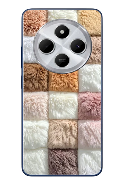 Le Balvo Redmi 14C Uyumlu Pofuduk Desenler Baskılı Silikon Kılıf ürün görseli 1