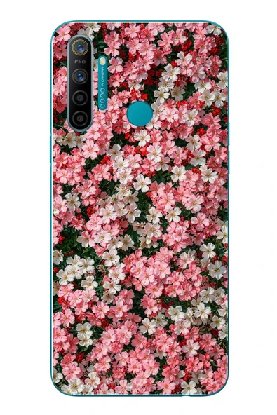 Le Balvo Realme 5i Uyumlu Ahenkli Papatyalar Baskılı Silikon Kılıf ürün görseli 1