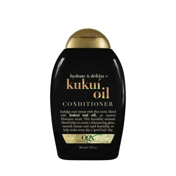 OGX Kukui Oil Conditioner for Frizzy Hair 385ml ürün görseli 1