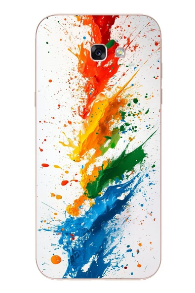 Le Balvo Samsung Galaxy A7 (2017) Uyumlu Renk Skalası Baskılı Silikon Kılıf ürün görseli 1