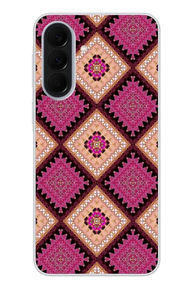 Le Balvo Samsung Galaxy A37 Uyumlu Pembe Yavrusu Motifleri Baskılı Silikon Kılıf ürün görseli 1