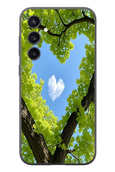 Le Balvo Samsung Galaxy S23 Uyumlu Kalpli Ağaç Baskılı Silikon Kılıf ürün görseli 1