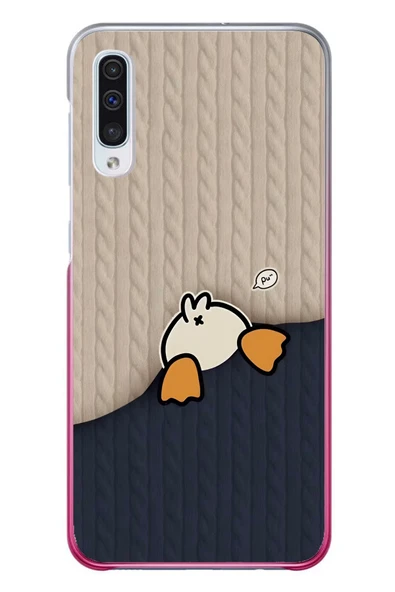 Le Balvo Samsung Galaxy A50 Uyumlu Şaşkın Ördek Baskılı Silikon Kılıf ürün görseli 1