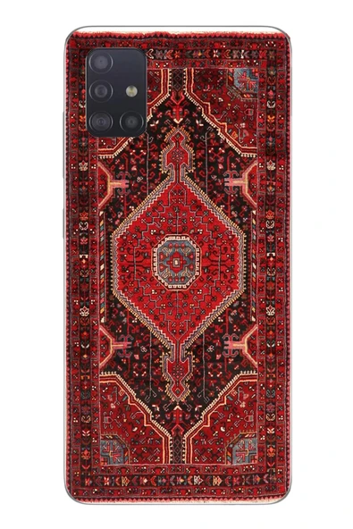 Le Balvo Samsung Galaxy A51 Uyumlu Anadolu Halısı Baskılı Silikon Kılıf ürün görseli 1