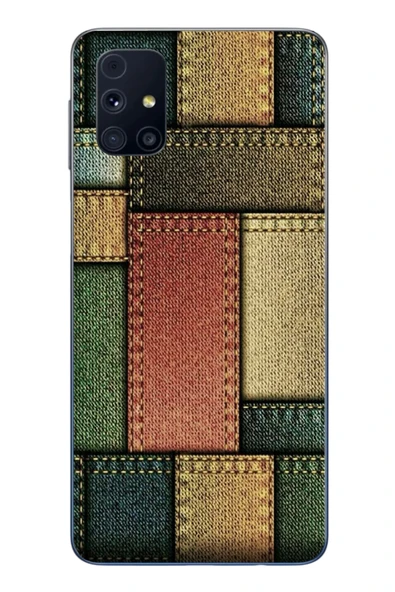 Le Balvo Samsung Galaxy M31s Uyumlu Kot Cepleri Baskılı Silikon Kılıf ürün görseli 1