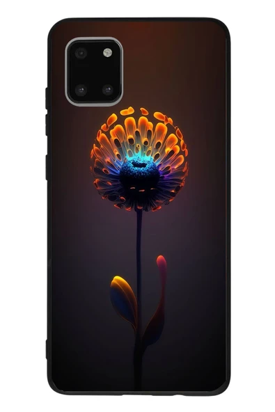 Le Balvo Samsung Galaxy Note 10 Lite Uyumlu Büyülü Çiçek Baskılı Silikon Kılıf ürün görseli 1