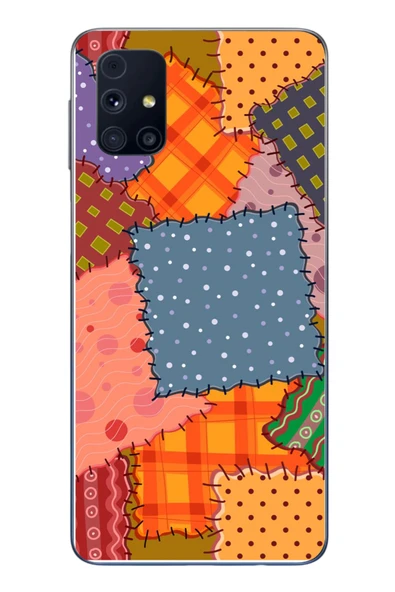 Le Balvo Samsung Galaxy M31s Uyumlu Anadolu Motifleri Baskılı Silikon Kılıf ürün görseli 1