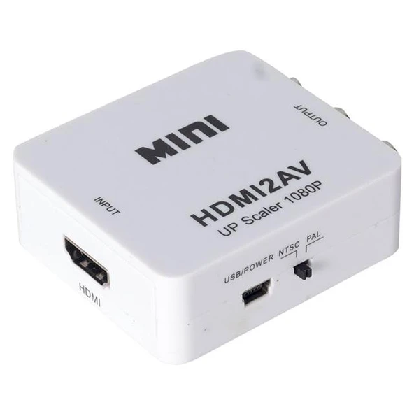 Powermaster HDMI To RCA Mini Dönüştürücü - Resim 2