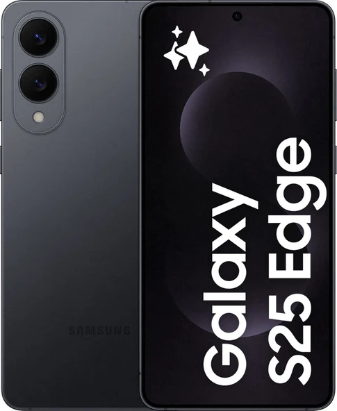 Samsung Galaxy S25 Edge 512 GB (Samsung Türkiye Garantili) Siyah 512 GB ürün görseli 1