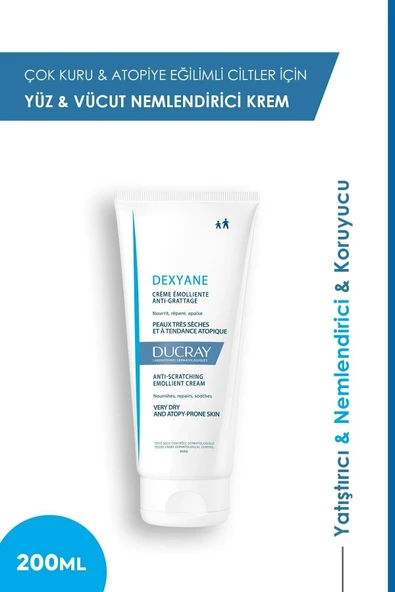 Ducray Dexyane Creme Emolliente Kaşıntı Karşıtı Krem 200 ml ürün görseli 1
