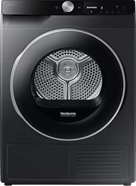 Samsung DV90DG6845LBAH 9 KG A+++ Çamaşır Kurutma Makinesi ürün görseli 1
