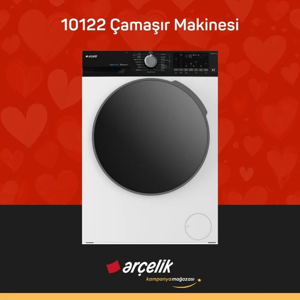 ARÇELİK 10122 1200 Devir 10 Kg Çamaşır Makinesi ürün görseli 1