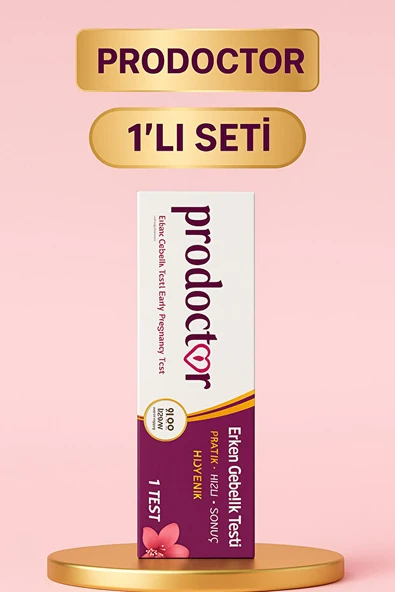 PRODOCTOR PRATİK ERKEN GEBELİK TESTİ ürün görseli 1
