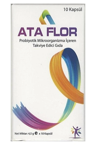 ATA FLOR PROBİYOTİK 10 KAPSÜL ürün görseli 1