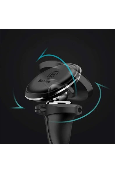 BASEUS Air Vent Version Araç Tutucu - Siyah - Resim 5