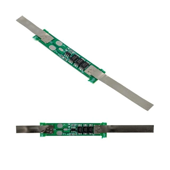 Weko BMS-24009 1S 6A 3.7V BMS Devresi Lityum Batarya Şarj Modülü (35X8.5X2mm) ürün görseli 1