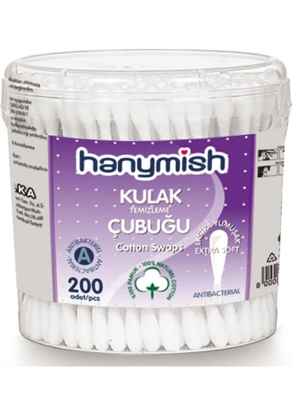 Hanymish Kulak Çubuğu 200'Lü ürün görseli 1