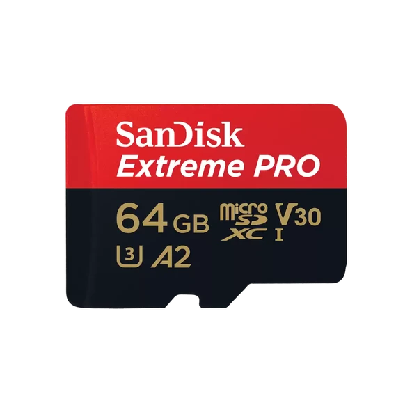 SanDisk Extreme Pro microSDXC UHS-I Card - 64 GB ürün görseli 1