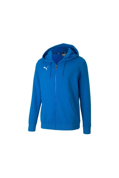 Puma 65670802 Teamgoal 23 Casuals Hooded Jacket Erkek Ceketi Mavi ürün görseli 1