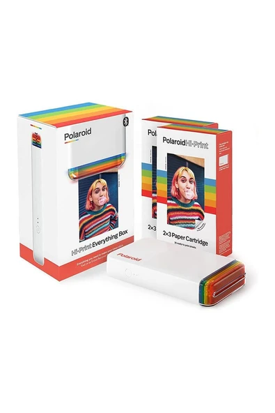 Polaroid Hi·Print Gen2 2x3 Beyaz Fotoğraf Yazıcı ve Kağıt Kartuşu ürün görseli 1