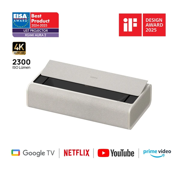 XGIMI Aura 2, Google TV - 2300 ISO Lumens / 4K Ultra HD ürün görseli 1