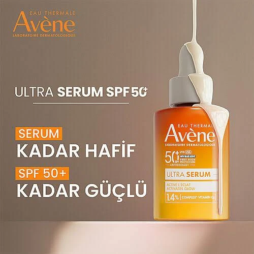 Avène Ultra Serum Activates Glow SPF50+ 30 ml - Resim 2