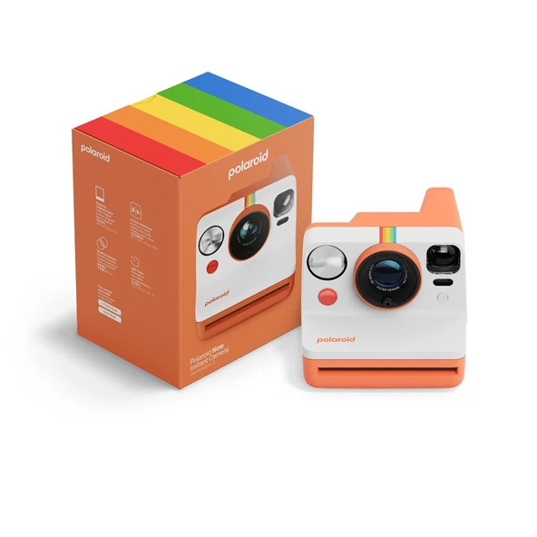 Polaroid Now Gen3 Kamera - Beyaz & Mercan - Resim 5