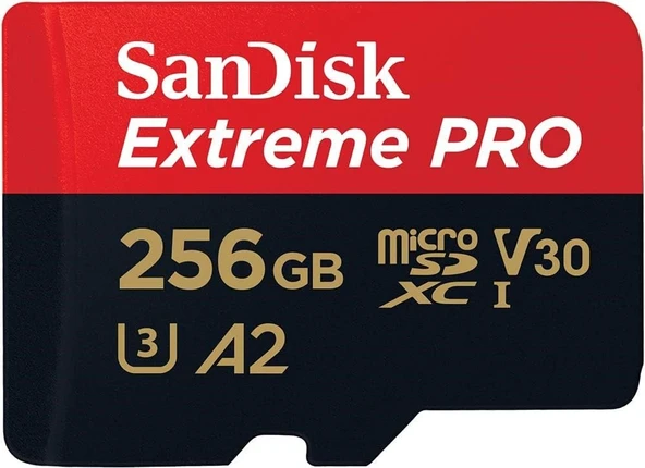 SanDisk Extreme Pro microSDXC UHS-I Card - 256 GB ürün görseli 1