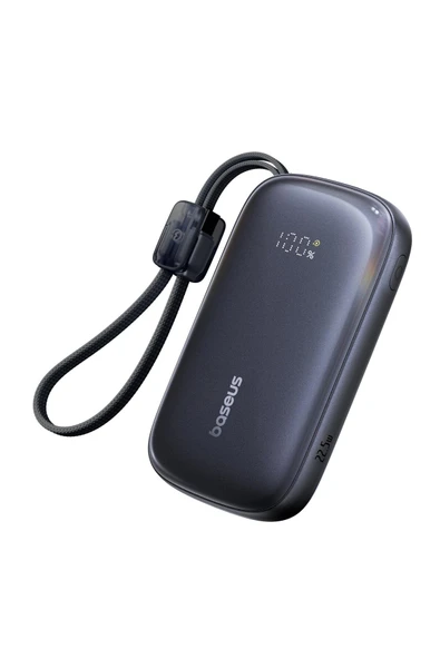 EnerFill FC21 QPow3 Ultra Dijital Göstergeli Powerbank 20.000 mAh 22.5W - Siyah ürün görseli 1