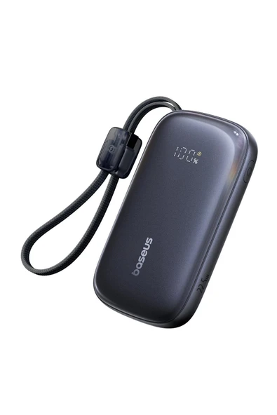 EnerFill FC21 QPow3 Ultra Dijital Göstergeli Powerbank 10.000 mAh 22.5W - Siyah ürün görseli 1