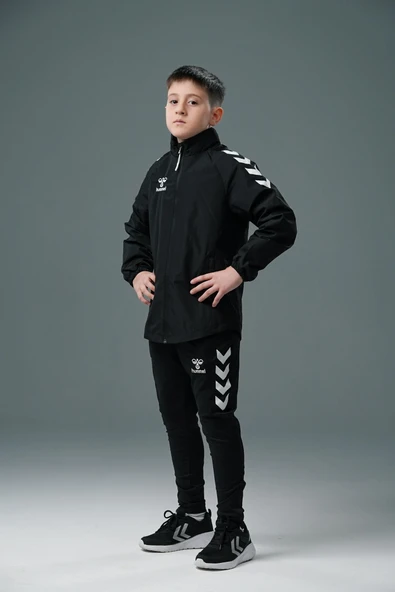 Hummel Line Yağmurluk Siyah Çocuk - Resim 4