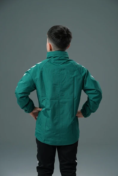 Hummel Line Yağmurluk Yeşil Çocuk - Resim 5
