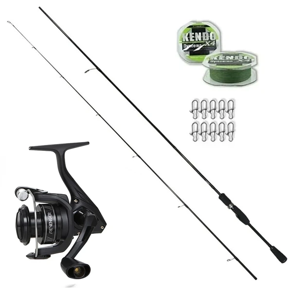 Okuma Revenger 4000 - Fujin Sniper 270cm 10-40gr Spin Olta Seti ürün görseli 1