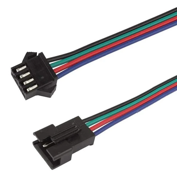 JST SM 4 Pin Kablolu Konnektör Takım IC-261J-4 ürün görseli 1