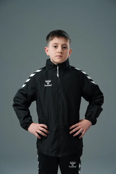 Hummel Line Yağmurluk Siyah Çocuk ürün görseli 1