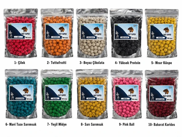 SuperCarp Baits 18mm Boili 500 gr ürün görseli 1