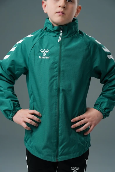 Hummel Line Yağmurluk Yeşil Çocuk - Resim 3