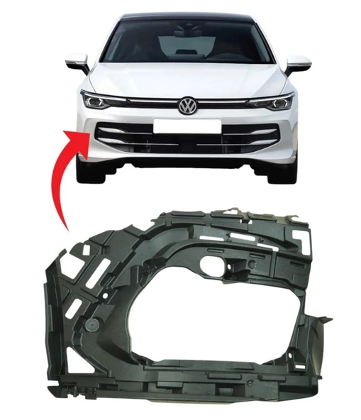 Vw Golf8 Ön Tampon Sis Braketi Sağ 2020-2024 5H0807724 ürün görseli 1