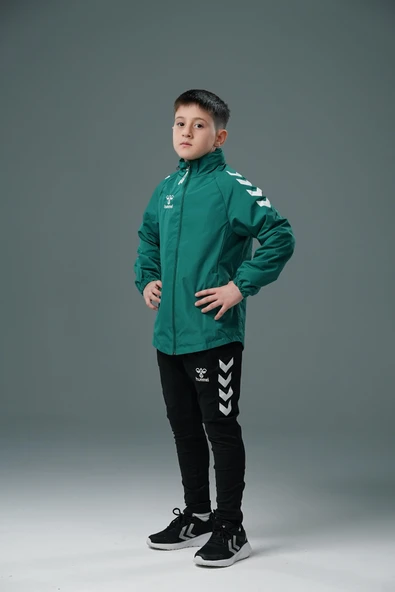 Hummel Line Yağmurluk Yeşil Çocuk - Resim 4