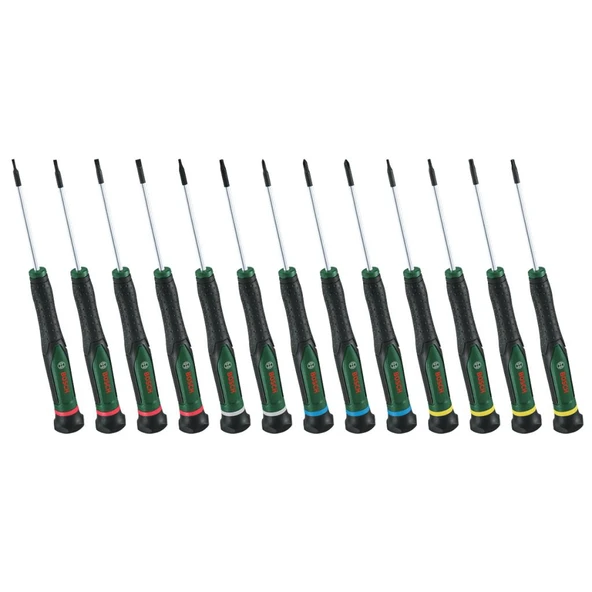 Bosch Hassas-Klemens Tornavida Seti 13 Parça - Resim 3