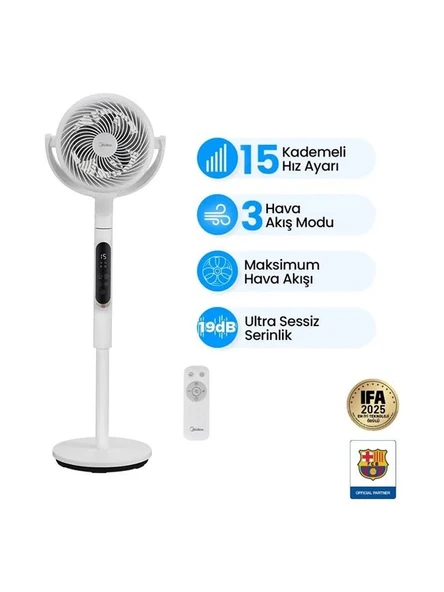 Midea Hava Sirkülasyonlu Vantilatör (Midea Türkiye Garantili) ürün görseli 1